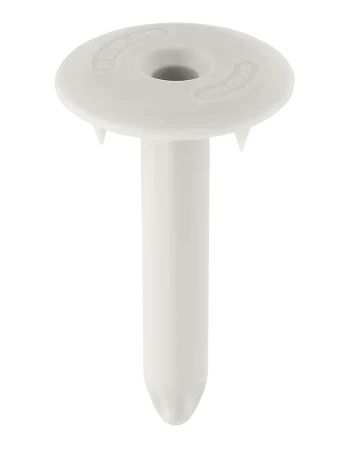 LINO K 13 - Cheville plastique avec pointes (avec fixation supplémentaire) pour la fixation de l’isolation thermique et hydraulique des toits plats