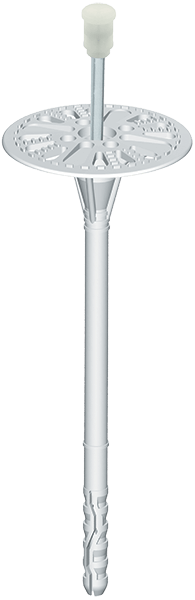 LMX-8 - Cheville d’isolation à frapper avec clou métal - faible profondeur d'ancrage